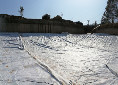 最新の会社の事例について 湖南省 ルディ市の貯水池防水