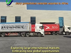 ジヤニーの地質技術材料がアフリカへ輸出