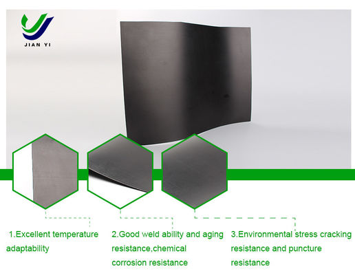 透ける素材 HDPE フィルタリングと隔離のための滑らかな地膜