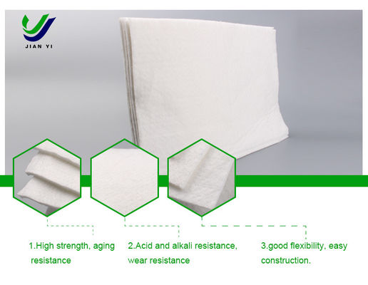 Lightweight UV Resistant Puncture Resistant Polypropylene Geotextile for Mine Temporary Construction