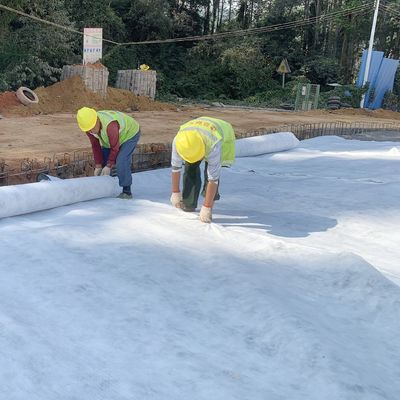 環境工学用耐腐食性非織物地質繊維