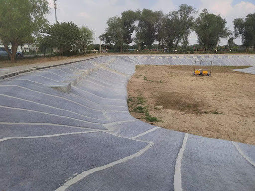 工業用排水路用耐腐食性セメントブランケット - 幅4m ヘビーデューティーライナー