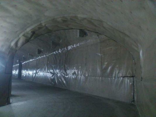 高密度ポリエチレンHDPE地膜 トンネル防水プロジェクト