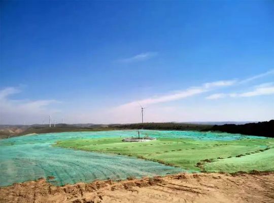 HDPE ジオメムラン レイナー: 発電所のフライアッシュとFGDジプス貯蔵のための究極の収束障壁