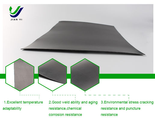 Premium Virgin HDPE Smooth Geomembrane Liner: Engineered from Superior Resins for Maximum Durability & Chemical Resistance
