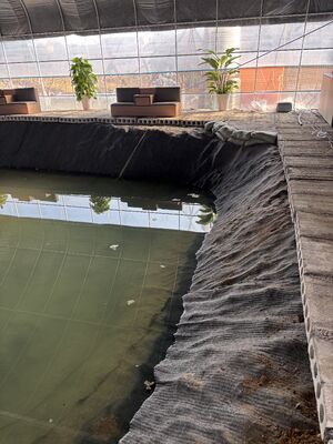 即時コンクリート補強用、柔軟で速硬性の水硬性セメントブランケット