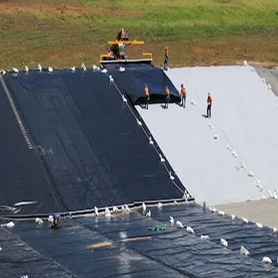 高摩擦系数 安定した防滑 HDPE 地膜 工学プロジェクトのための超低透水性