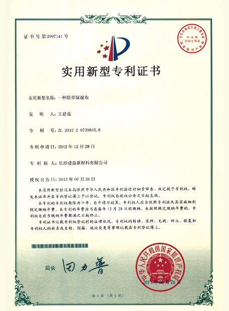 中国 Changsha Jian-Yi New Material Co., Ltd. 認証
